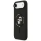 Karl Lagerfeld Silicone Karl&Choupette Ring MagSafe Case for iPhone 17 Air - Black