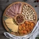 Ruhhy 00024290 Rotating Bamboo Snack Board