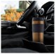 4Fizjo Mountain Goat Travel Thermal Mug, 450 ml, Brown