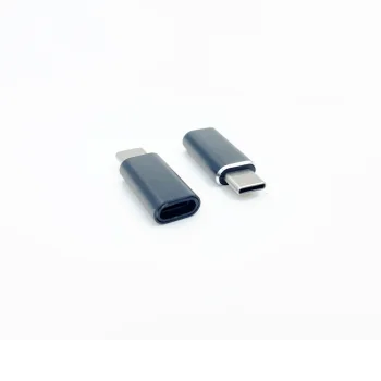 Maxlife Lightning to USB-C Adapter, Black