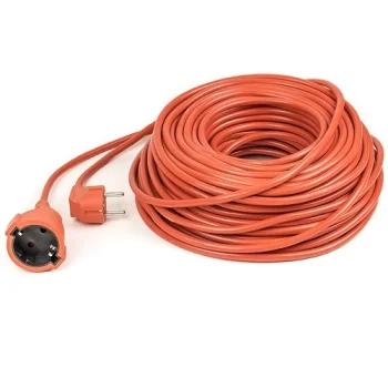 Extension Cord 40m, 1 Socket, 3x1.5mm², Orange