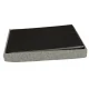 Foldable Ottoman with Storage, Grey, 38x38x38cm