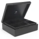 Bredemeijer Bamboo Tea Box, 6 Compartments, Black