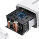 Baseus Compact Wall Charger Adapter USB / USB Type C PD 20W, White