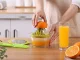 Manual Citrus Juicer, 400ml, Green