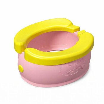 Portable Folding Travel Potty for Toddlers and Kids, Pink