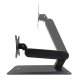Maclean MC-989 Freestanding Touch Screen Monitor Stand, 17\"-32\", Black
