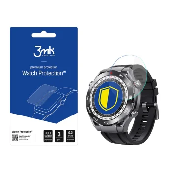 3mk Watch Protection™ hybrid glass v. FlexibleGlass Lite Huawei Watch Ultimate