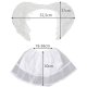 Kruzzel Angel Costume with Wings and Skirt, White