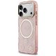 Guess IML Peony Dot MagSafe Phone Case Cover iPhone 17 Pro - pink