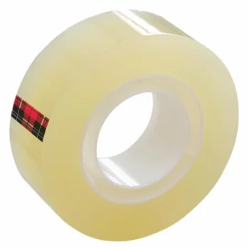 Scotch 550 Clear Adhesive Tape, 19 mm x 33 m, 8 Pack