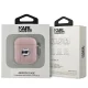 Karl Lagerfeld Monogram Choupette Head Case for AirPods 1 / 2 - Pink