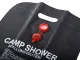 Solar Heated Camping Shower 20L, Black