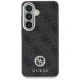 Guess 4G Rhinestone Round Logo MagSafe Case for Samsung Galaxy S26, Black