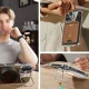 ESR Classic Hybrid Kickstand HaloLock MagSafe Case and Tempered Glass Set for iPhone 16 - Clear