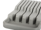 Knife Drawer Organizer, 9 Compartments, Grey