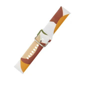 Camo Silicone Strap for Samsung Galaxy Watch 45 / 46 / 47 mm - Pattern 4