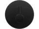 Round Self-Adhesive Wall Hook for Towels, Black Steel