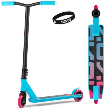 SOKE GO! Pro Stunt Scooter for Kids & Teens, Turquoise