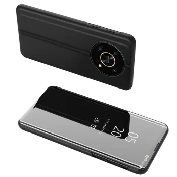 Clear View Case Flip Cover for Honor X9 / X9 5G / X30 / Magic4 Lite, Black