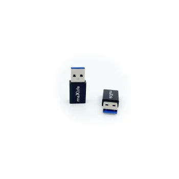 Maxlife USB-C to USB 3.0 Adapter, Black