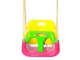 Kids 3-in-1 Garden Swing with Adjustable Backrest, Pink