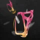 Rockbros RKL02 Aluminum Bicycle Bottle Cage - Red and Gold
