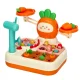 Bibi-inn 4-in-1 Educational Balance Scale Toy with Fishing Game, Orange