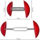 Apavu stiepšanas dēļi - atsperes, 2 gab. | Shoe stretching boards spring, pcs.