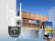 Dual Lens Outdoor Wi-Fi PTZ Security Camera with Motion Detection