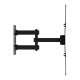 Maclean MC-190 TV Wall Mount, 32-55\", up to 25kg, VESA 400x400, Black