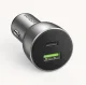 Ugreen CD213 Car Charger USB / USB-C PD QC 3.0 36W 3A Gray