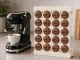 Coffee Capsule Holder and Organizer, White, 20 pcs