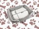Soft and Comfortable Dog Bed with Cushion, Size L