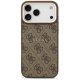 Guess 4G PU Classic Logo MagSafe vāciņš priekš iPhone 17 Pro Max — brūns | Phone Case Cover