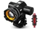 Bicycle Light Set Front and Rear CREE XM-L T6 LED USB Rechargeable