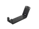 Strong metal wall bike holder up to 30 kg, black