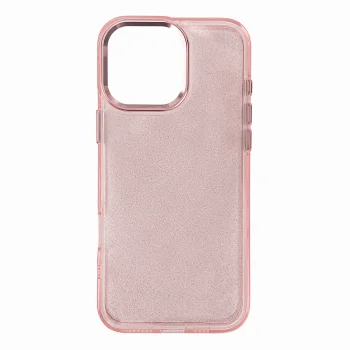 Glitter Case for iPhone 16 Pro Max, Pink