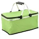 Collapsible Thermal Picnic Basket, Green