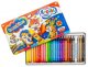 Colored pencils in metal case, 24 colors + sharpener, Bambino