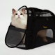 Transporter Carrier Bag for Cat Dog, Black