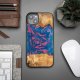 Apple iPhone 15 Plus 6.7\'\' Bewood Unique Vegas Case Cover, Pink and Blue | Telefona Maciņš Vāks Apvalks Bampers