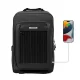 Rockbros H51 Cycling Backpack with Solar Panel - Black