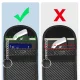Tech-Protect KLR100 RFID Blocking Car Key Case, Black Carbon