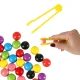 Montessori Educational Game Colorful Balls, 66 pcs