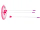 Kids Archery Set Shooting Bow Crossbow with Arrows and Shield, Pink