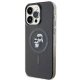 Karl Lagerfeld iPhone 15 Pro Max Case MagSafe IML KC Glitter, Black