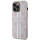 Guess iPhone 13 / 13 Pro vāciņš 4G Printed Stripes MagSafe, rozā