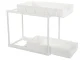 Pull-out Spice and Accessory Organizer, White