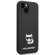 Karl Lagerfeld Silicone Choupette Body Case for iPhone 14 Plus, Black